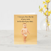 Gewoon omdat wenskaart kaart (Gele Bloem)