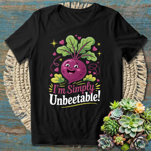 Gewoon On-Biet-Aardig Grappige Bietenspelling voor T-shirt