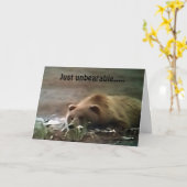 "GEWOON ONDRAAGLIJK" IK 'MIS' JE ZO VEEL!!! KAART (Gele Bloem)