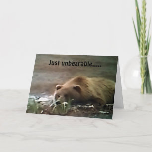 "GEWOON ONDRAAGLIJK" IK 'MIS' JE ZO VEEL!!! KAART