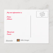 Gewoon ongehuwd - briefkaart (Achterkant)