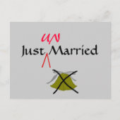 Gewoon ongehuwd - briefkaart (Voorkant)