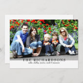 Gewoon ons foto vakantie Kaart (Voorkant / Achterkant)