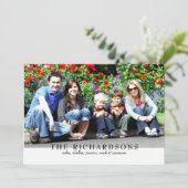 Gewoon ons foto vakantie Kaart (Staand voorkant)