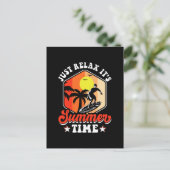Gewoon Ontspannen Het Is Zomer Briefkaart (Staand voorkant)