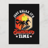 Gewoon Ontspannen Het Is Zomer Briefkaart (Voorkant)