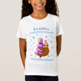 Gewoon ontspannen knuffelende luiaard hangend orna t-shirt
