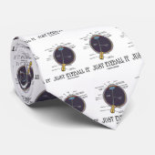 Gewoon oogbal it (Gezegde van de anatomiebenaderin Stropdas (Opgerold)