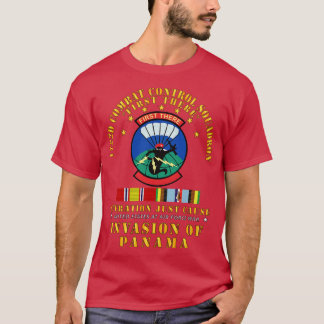 Gewoon oorzaak 1722d Combat Control Squadron w SVC T-shirt