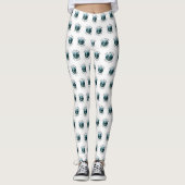 Gewoon op bezoek bij deze planeet leggings (Voorkant)