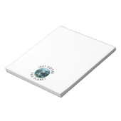 Gewoon op bezoek bij deze planeet notitieblok (Linkerzijde)