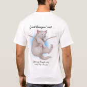 Gewoon ophangen t-shirt (Achterkant)