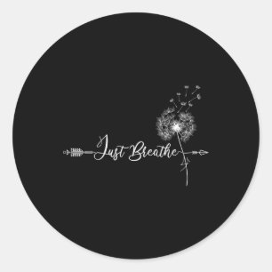 Gewoon Paardenbloem Tattoo Pijl Ademende Paardenbl Ronde Sticker