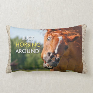 Gewoon paardenfoto kussen