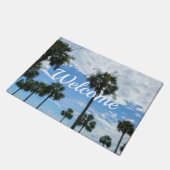 Gewoon Palm Trees Welkom Doormat Deurmat (Schuin)