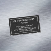 Gewoon paralegaal Magnetisch Visitekaartje (Voorbeeld)