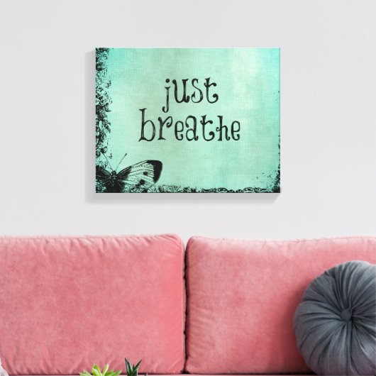 Gewoon pauze canvas afdruk (Insitu (Woonkamer))