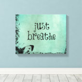 Gewoon pauze canvas afdruk (Insitu (Houten vloer))