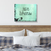 Gewoon pauze canvas afdruk (Insitu (Slaapkamer))