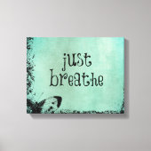 Gewoon pauze canvas afdruk (Voorkant)