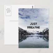 "Gewoon pauze." Inpiratoire prijsopgave Briefkaart (Voorkant / Achterkant)