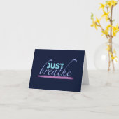 Gewoon pauze kaart (Gele Bloem)