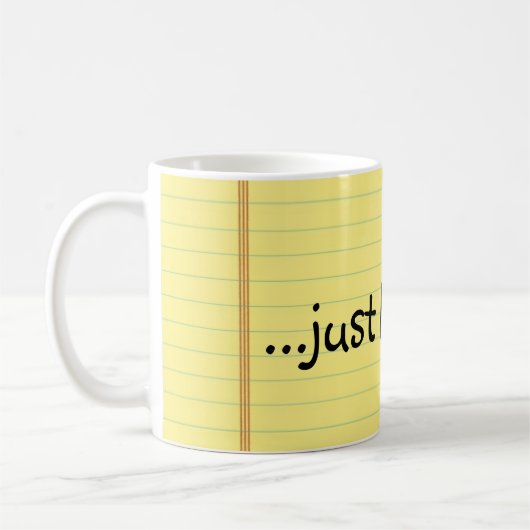 Gewoon pauze koffiemok (Links)