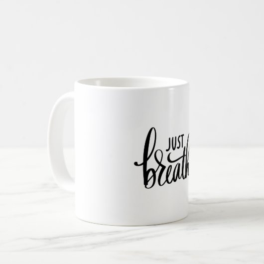 Gewoon pauze koffiemok (Voorkant links)