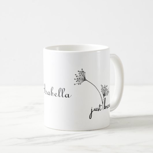 Gewoon pauze koffiemok (Voorkant rechts)