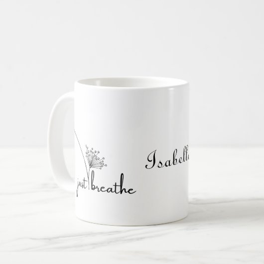 Gewoon pauze koffiemok (Voorkant links)