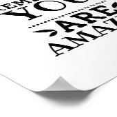 Gewoon pauze - Motivatie, Inspirerend thuis Poster (Hoek)