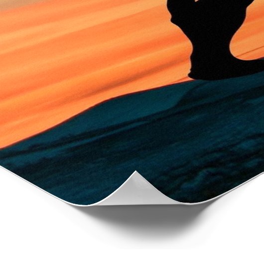 Gewoon pauze - Poster van Yoga (Hoek)