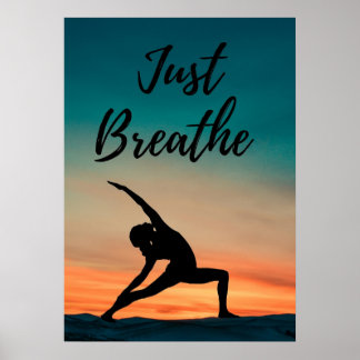 Gewoon pauze - Poster van Yoga