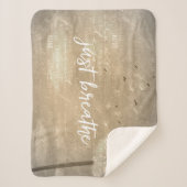 Gewoon pauze sherpa deken (Voorkant)