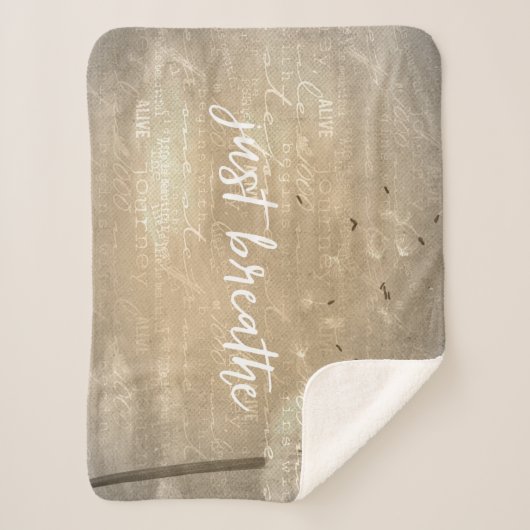 Gewoon pauze sherpa deken (Voorkant)