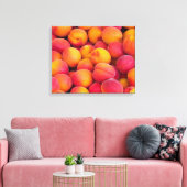 Gewoon Peachy Canvas Afdruk (Insitu (Woonkamer))