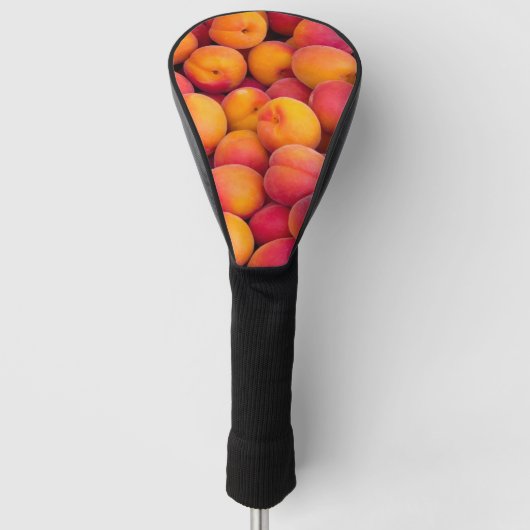 Gewoon Peachy Canvas tas Golfheadcover (Voorkant)