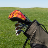 Gewoon Peachy Canvas tas Golfheadcover (Insitu)