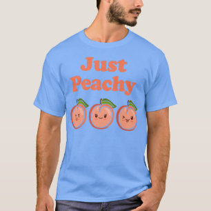 Gewoon Peachy Cute Kawaii Peaches Peach Food Pun T-shirt