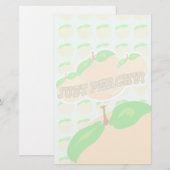 Gewoon Peachy Fade Briefpapier (Voorkant / Achterkant)