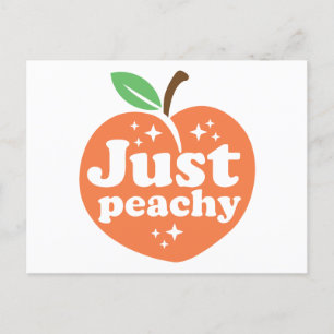 Gewoon Peachy Feestdagenkaart