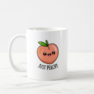 Gewoon Peachy Funny Peach Pun Koffiemok