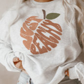 Gewoon Peachy Groovy Retro Trui