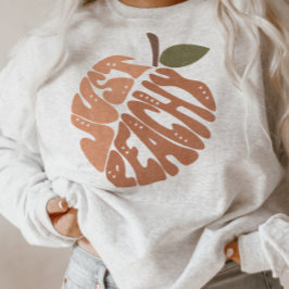 Gewoon Peachy Groovy Retro Trui