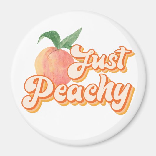 Gewoon Peachy Magneet (Voorkant)