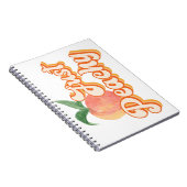 Gewoon Peachy Notitieboek (Rechterzijde)