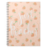 Gewoon peachy notitieboek (Voorkant)