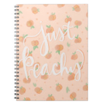 Gewoon peachy notitieboek