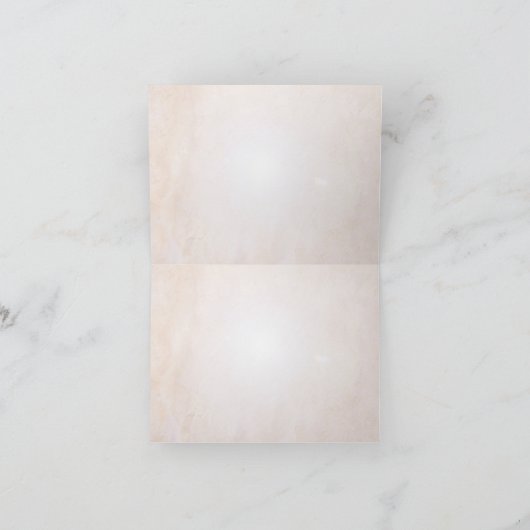 Gewoon Peachy Paarse Heart BWeddenschap Dank je we Bedankkaart (Binnen)