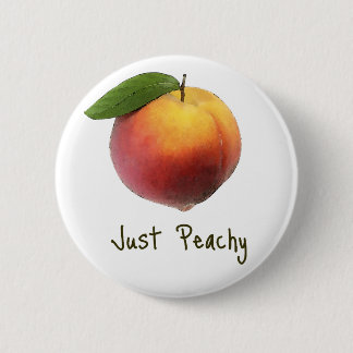 Gewoon Peachy Ronde Button 5,7 Cm